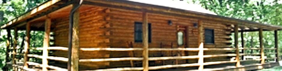 Log Cabin in Eureka Springs, Ozark Dance