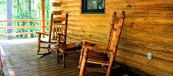 Cabin Porch Rockers in Eureka Springs AR