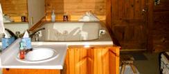 Eureka Springs Cabins - Whirlpool Tub